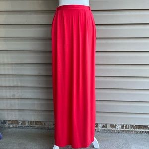 •Atmosphere• Soft Knit Maxi Skirt in Coral - Size 8 (UK 10)